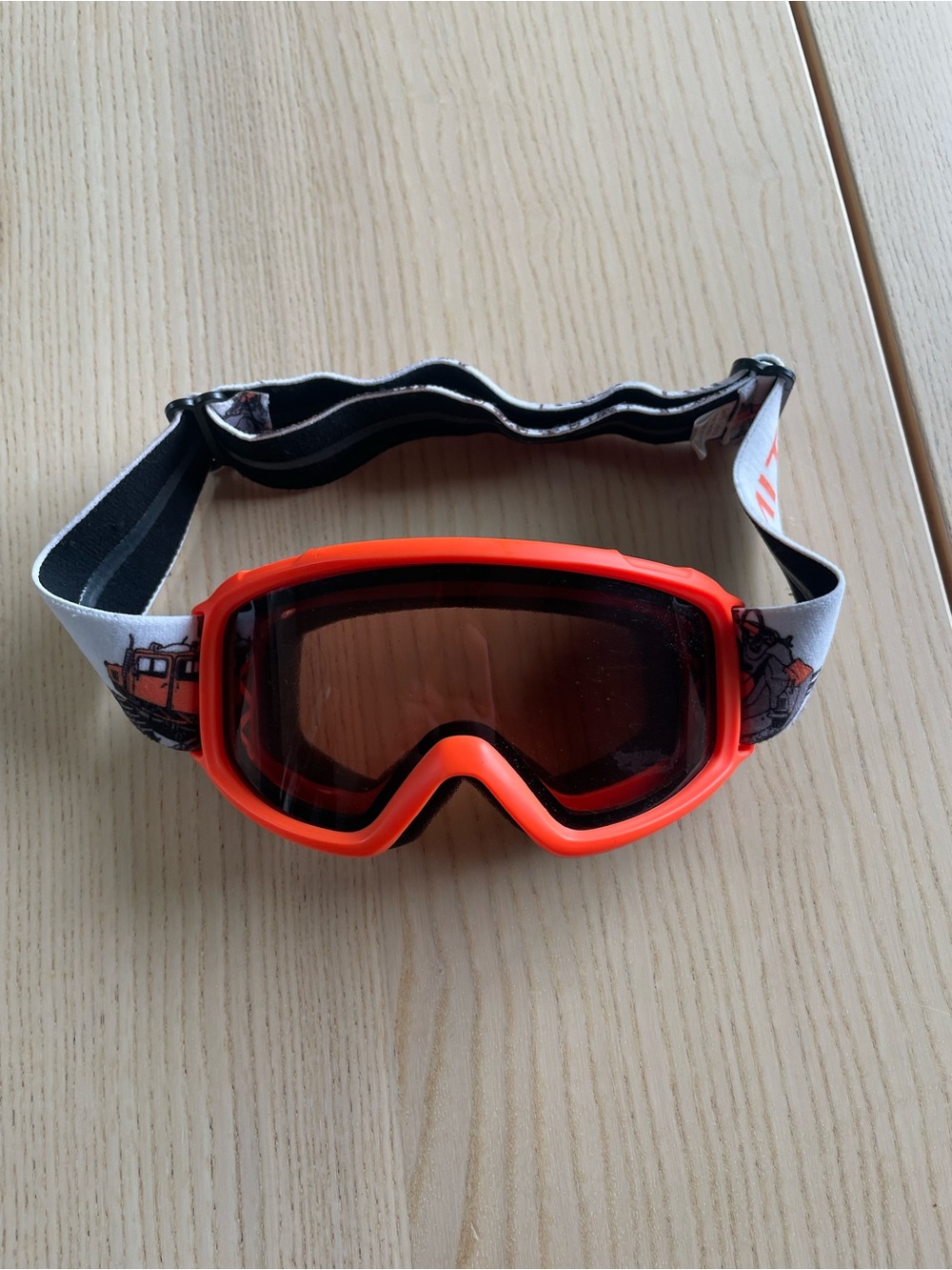 SMITH Kids ski googles Kids Orange Protective Sports Goggles
